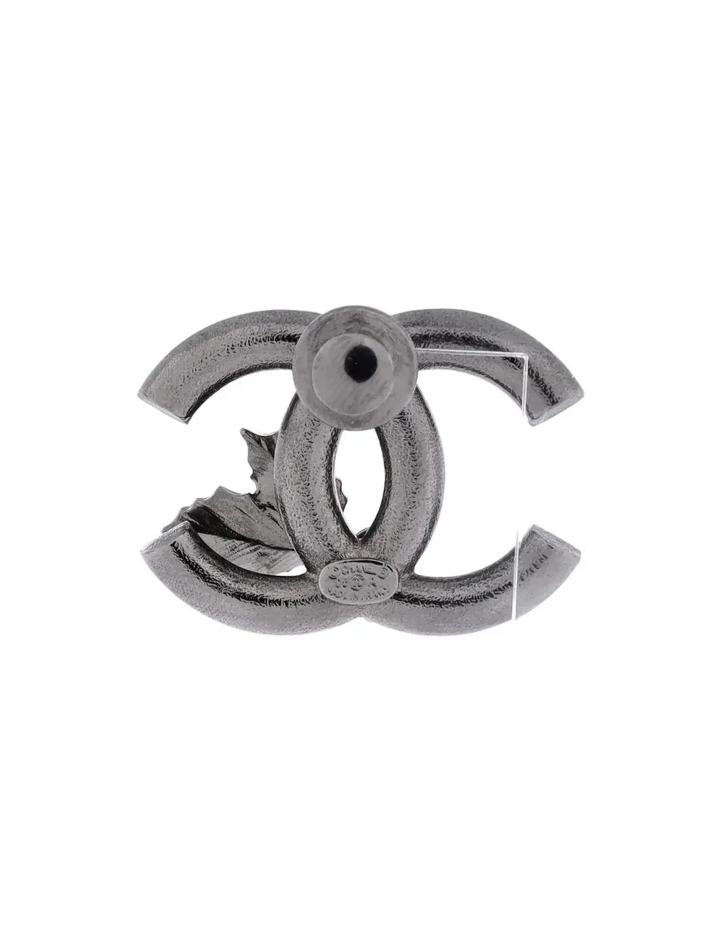 Chanel Cc Holly Pin Brooch Metal With #249219C77B